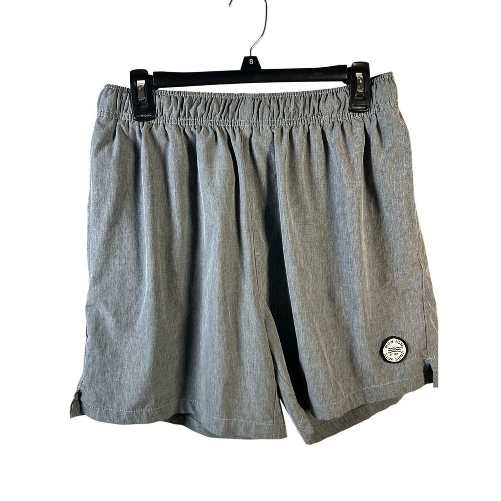 Ron Jon mens‎ xl swim trunks shorts gray